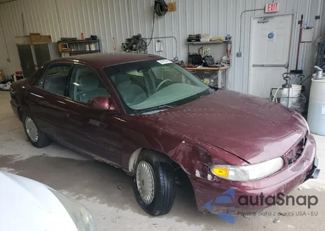 2002 Buick Century Custom from USA, damaged, VIN 2G4WS52J321267529